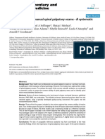 Content Validity of Manual Spinal Palpatory Exams - A Systematic Review