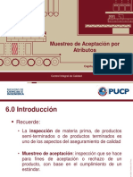 07 Capitulo 06 - Muestreo de Aceptacion Por Atributos PDF