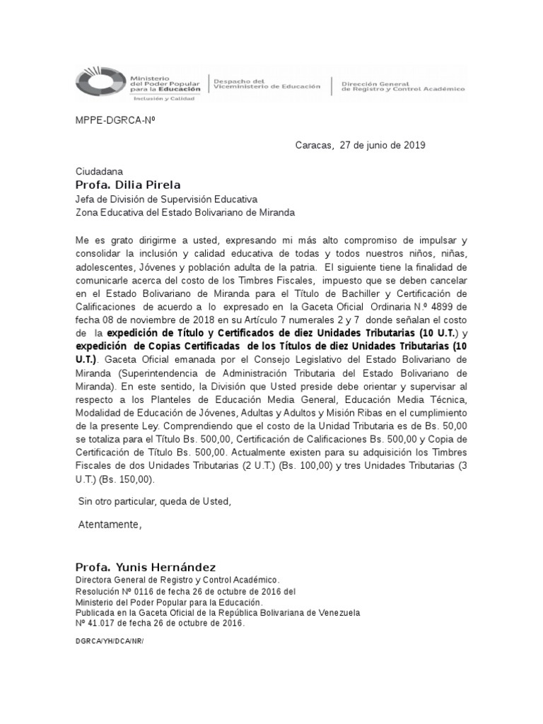 Timbres Fiscales para Títulos de Bachiller | PDF | Finanzas y dinero