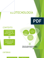 ECOTECNOLOGÍA