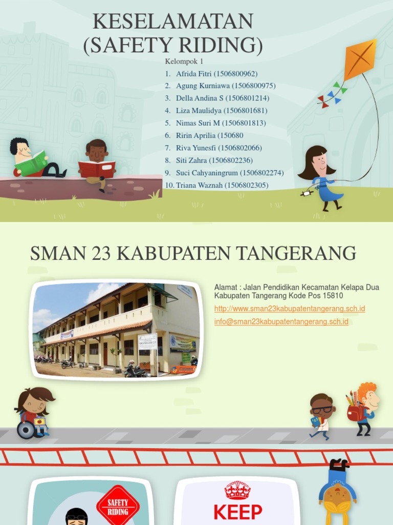 Penyuluhan Keselamatan Berkendara SMAN 23 | PDF