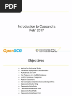 Introduction To Cassandra