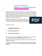 Entrega 3 - Gestión Del Transporte y La Distribución PDF