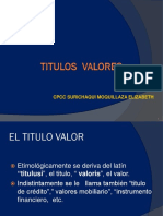 Titulo Valores PDF