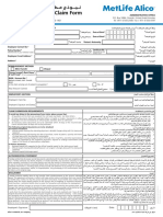 Indemnity Medical Claim Form PDF