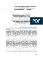 Diseño y Construcción de Un Elevador Hidráulico Con Volteo PDF