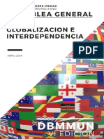 Modelo de Naciones Unidas DBMMUN Globalizacion e Interdependencia