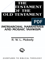 Patriarchal Narratives and M Osaic Yahwism: R. W. L. M Oberly