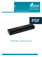 Quick User Guide – IRIScan Executive 4