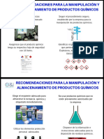 Recomendaciones para La Manipulación de Productos Químicos PDF