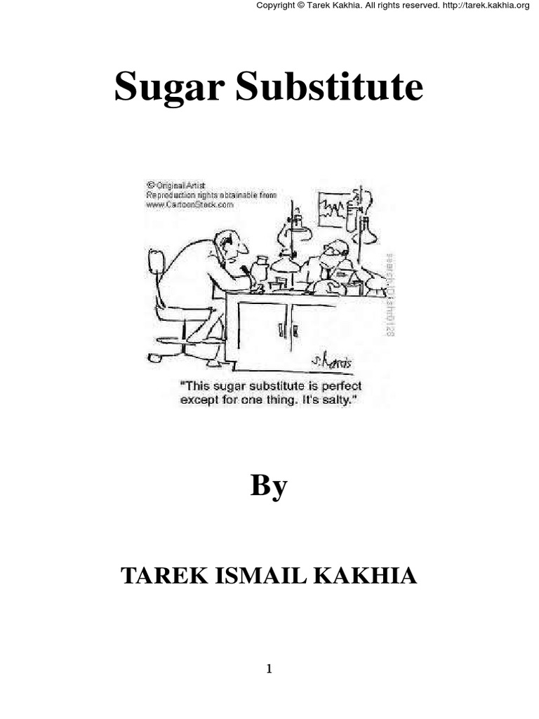 Sugar Substitutes PDF PDF Sugar Substitute Flavor