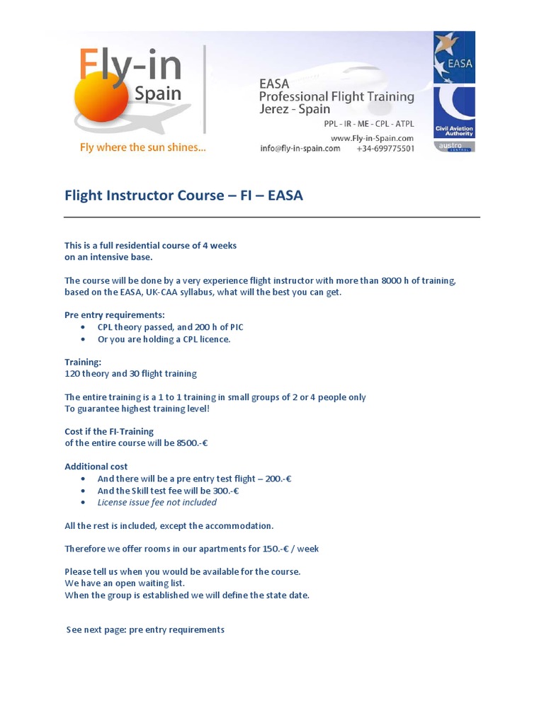 Flight Instructor Pdf Flight Instructor Aviation