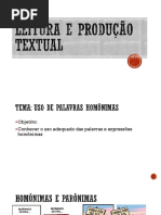 Leitura e Produção Textual 22