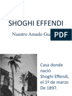 Shoghi Effendi, Amado Guardián de La Fe Bahá'í