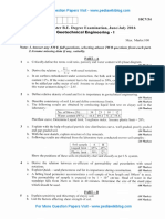 Geotechnical Engineering 1 July 2016 (2010 Scheme)