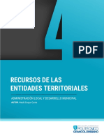 Recursos entidades territoriales