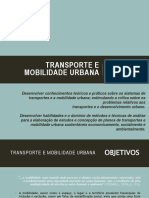 Transporte e Mobilidade Urbana UFABC