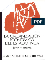 La Organización Económica Del Estado Inca - Jhon Murra PDF