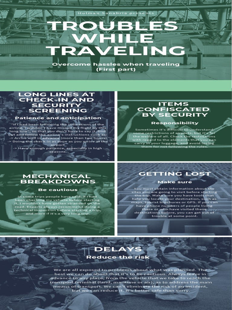 Travel Troubles: Tips for Smooth Journeys | PDF