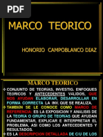 Marco Teórico