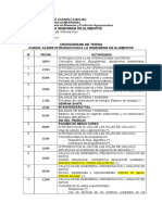 Cronograma Teoria Introduccion a La Ingenieria de Al.