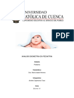 Analisis Biometria en Pediatria