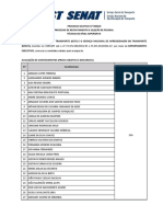 Convocação para A Avaliação de Conhecimentos 989 - 19