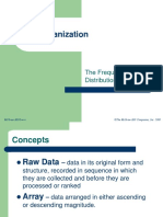 Data Organization: The Frequency Distribution Table