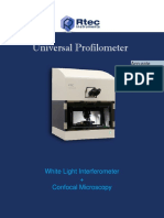 3D Profilometer Brochure Rtec2018