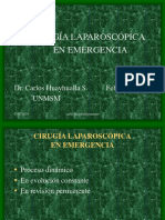 Laparoscopía en Emergencia