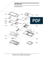 Exploded View and Parts List