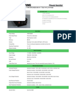 Inverter Specification