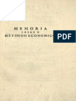 Memoria Sobre O Methodo Eçonomico