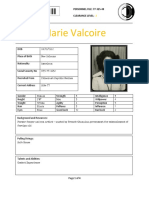 Marie Valcoire: PERSONNEL FILE: 77-325-49 Clearance Level