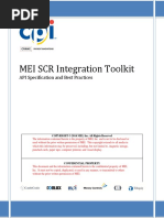 MEI SCR Integration Toolkit