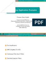 Opamp Application Examples: Francesc Serra Graells
