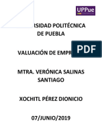 Ensayo, Valuación de Empresas