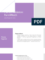 Market Validation: Farmwatch: Jenina Margareth A. Castro