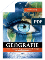 Geografie - Caiet Clasa A VI-A (Marculet - EDP)