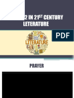 Group 3 in 21st Century Leterature