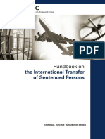 Handbook On Transfer of Sentenced Persons - UNODC