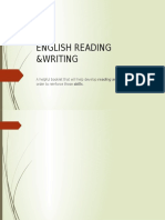 English Reading & Writing