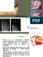 Anti Gout: by Dr. Saba Tariq