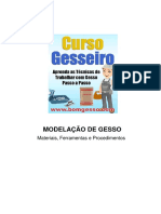 Apostila - Modelagem de Gesso