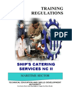 TR Ships Catering Services NC II