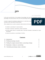 Percentages PDF