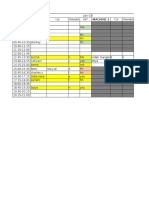 Jadwal Latihan Bulan Januari