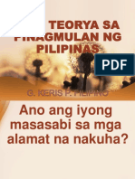 Aralin 3 Mga Teorya Sa Pinagmulan Ng Pilipinas