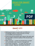 SMART IDEAS FOR SMART CITIES