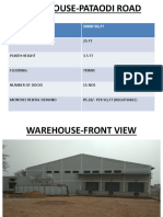 Warehouse For Rent in Gurugram PATAODI ROAD-30000 SQ - FT